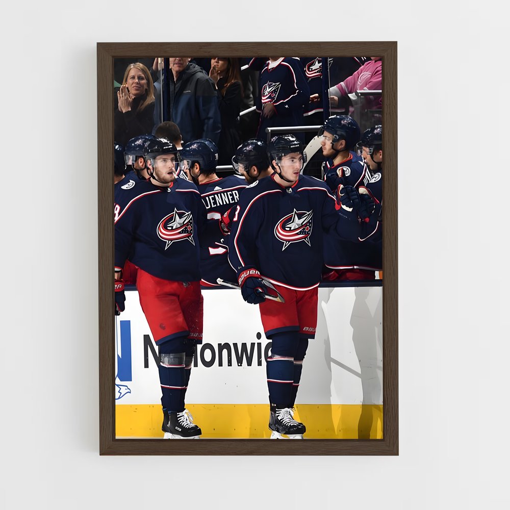 Poster Vers le Playoff – affiche Hockey sur glace (vue 5)